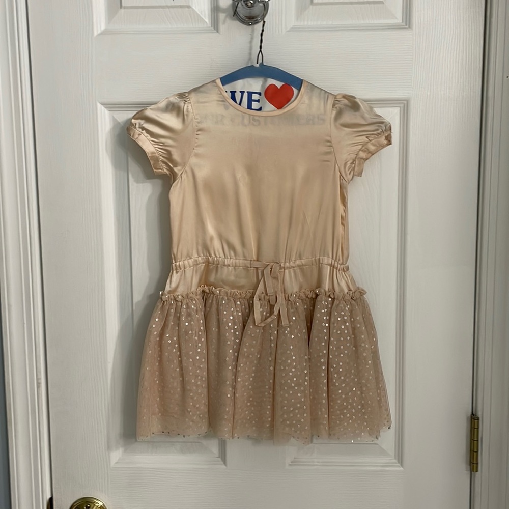 Stella McCartney Cream Formal Kids Dress